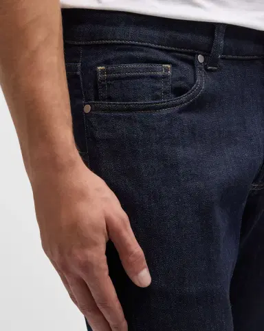 Peter Millar Men's Stretch Denim 5-Pocket Jeans | Thumbnail 4 Peter Millar Men's Stretch Denim 5-Pocket Jeans | Thumbnail 4