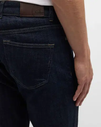 Peter Millar Men's Stretch Denim 5-Pocket Jeans | Thumbnail 6 Peter Millar Men's Stretch Denim 5-Pocket Jeans | Thumbnail 6