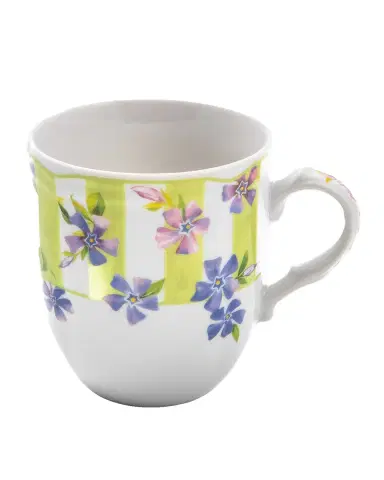 MacKenzie-Childs Green Wildflowers Mug | Thumbnail 2