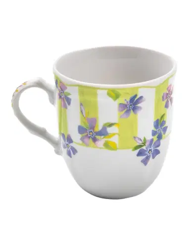 MacKenzie-Childs Green Wildflowers Mug | Thumbnail 1