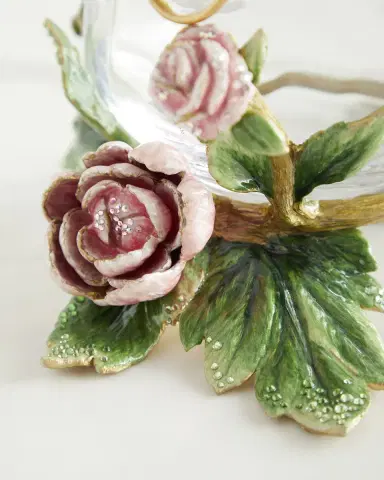Jay Strongwater Peony Bowl | Thumbnail 2 Jay Strongwater Peony Bowl | Thumbnail 2