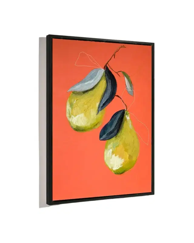 Yoffi "Pear 3" Framed Giclee