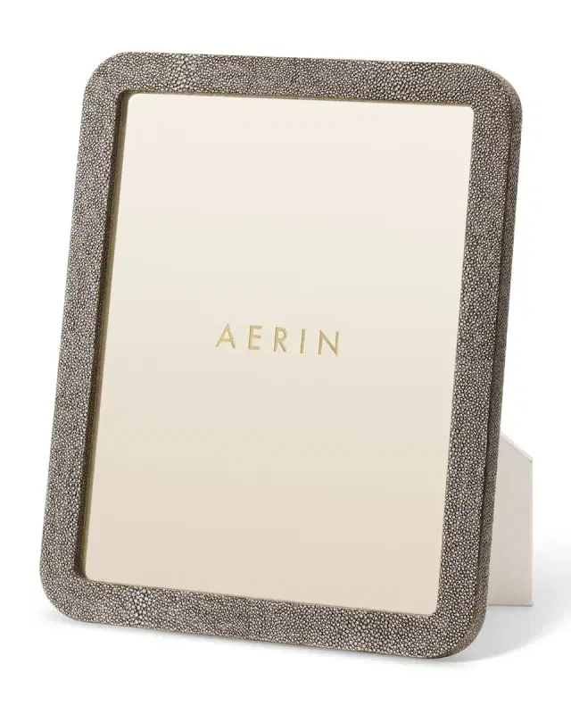 AERIN Modern Faux Shagreen Frame
