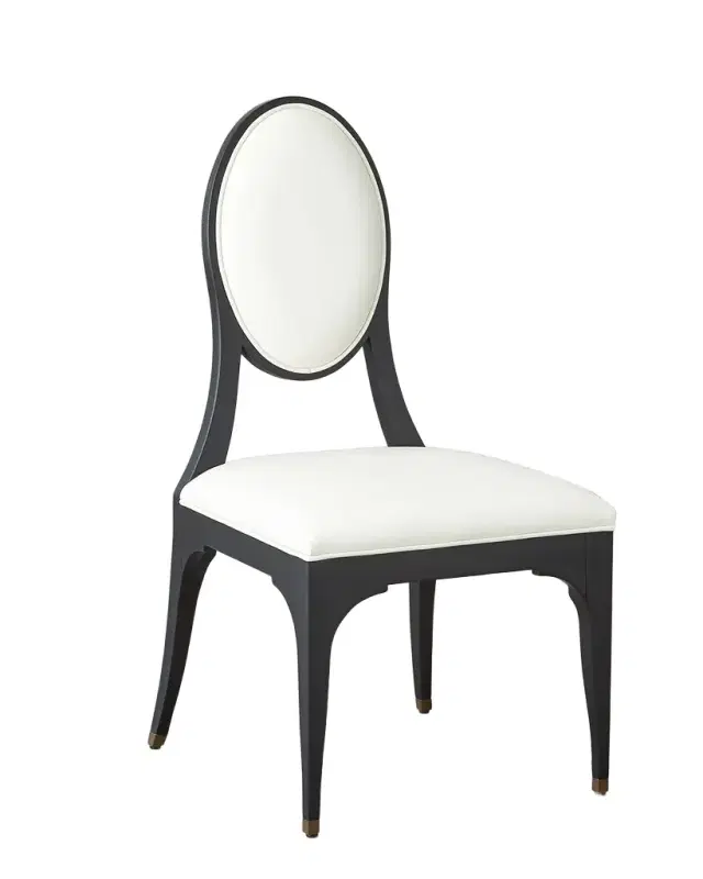 Harlow Leather Dining Side Chair