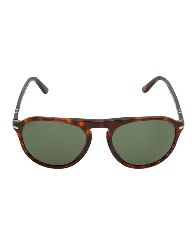 Persol Men 's Keyhole Bridge Round Sunglasses