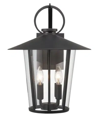 Crystorama Andover 4-Light Matte Outdoor Sconce | Thumbnail 1