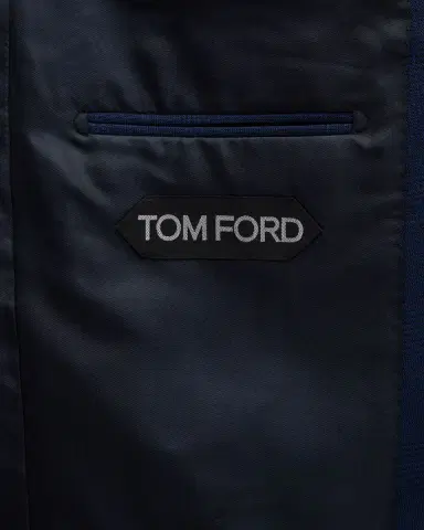 Tom Ford Men's Shelton Mouline Check Suit | Thumbnail 7
