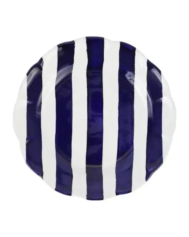 Vietri Amalfitana Stripe Salad Plate | Thumbnail 1 Vietri Amalfitana Stripe Salad Plate | Thumbnail 1