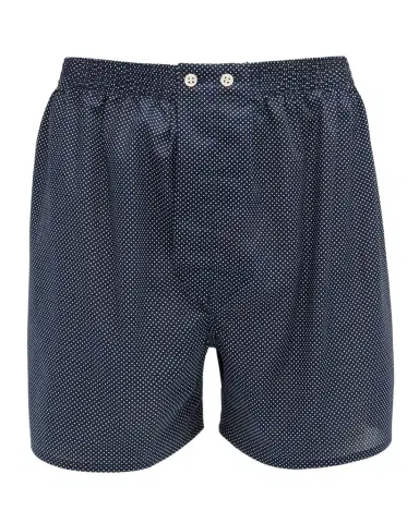Derek Rose Men's Plaza Pindot Boxer Shorts | Thumbnail 1