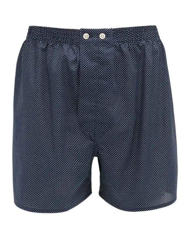Men 's Plaza Pindot Boxer Shorts