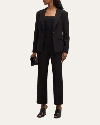 Elie Tahari The Sylvie Straight-Leg Pants | Thumbnail 2 Elie Tahari The Sylvie Straight-Leg Pants | Thumbnail 2