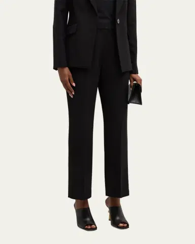 Elie Tahari The Sylvie Straight-Leg Pants | Thumbnail 4 Elie Tahari The Sylvie Straight-Leg Pants | Thumbnail 4