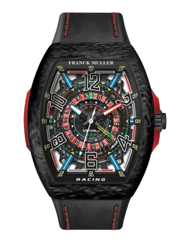 Franck Muller 45mm Vanguard Carbon Racing Vegas Watch | Thumbnail 1 Franck Muller 45mm Vanguard Carbon Racing Vegas Watch | Thumbnail 1