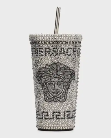 Versace Medusa Studded Travel Mug | Thumbnail 3 Versace Medusa Studded Travel Mug | Thumbnail 3