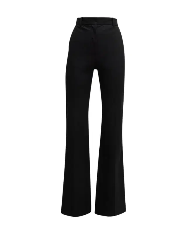 Joseph Tafira High-Rise Flare Gabardine Pants