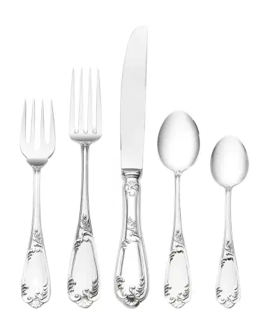 Wallace Silversmiths Venezia 5-Piece Flatware Set | Thumbnail 1