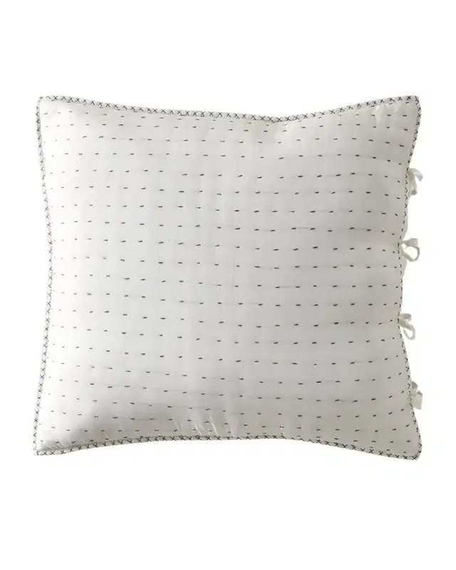 Designers Guild Chenevard Silver & Slate Euro Sham