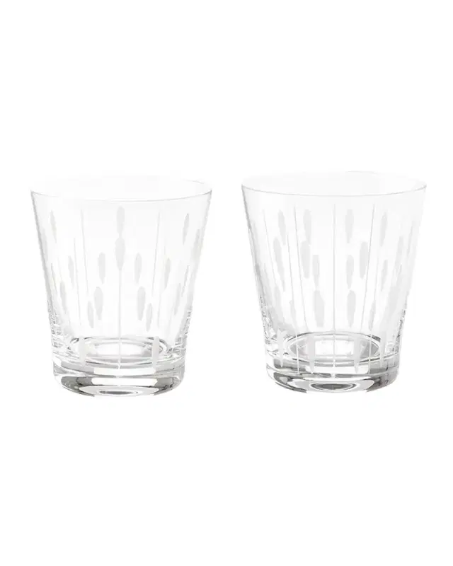 Lotus Drops and Dew Tumblers, Set of 2