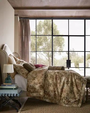 Sherry Kline Home Eloise Floral Euro Sham | Thumbnail 1