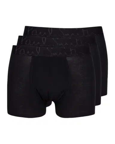 Paul Smith Men's 3-Pack Solid Stretch Trunks | Thumbnail 1
