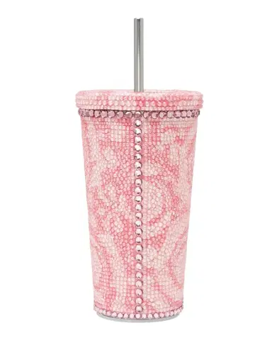 Versace Home Collection Project Barocco Embellished Travel Mug, 16.9 oz. | Thumbnail 1