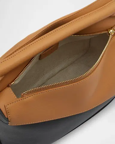 Loewe Puzzle Edge Small Top-Handle Bag in Bicolor Leather | Thumbnail 2 Loewe Puzzle Edge Small Top-Handle Bag in Bicolor Leather | Thumbnail 2