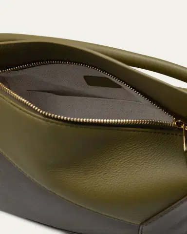Loewe Puzzle Edge Small Top-Handle Bag in Bicolor Leather | Thumbnail 11 Loewe Puzzle Edge Small Top-Handle Bag in Bicolor Leather | Thumbnail 11