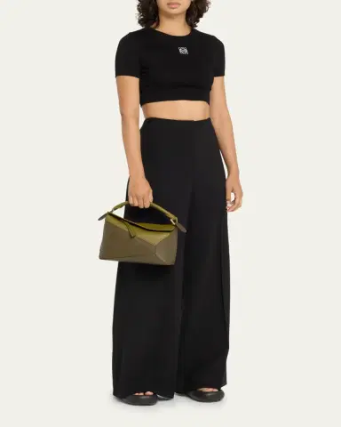 Loewe Puzzle Edge Small Top-Handle Bag in Bicolor Leather | Thumbnail 12 Loewe Puzzle Edge Small Top-Handle Bag in Bicolor Leather | Thumbnail 12