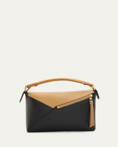Loewe Puzzle Edge Small Top-Handle Bag in Bicolor Leather | Thumbnail 15 Loewe Puzzle Edge Small Top-Handle Bag in Bicolor Leather | Thumbnail 15