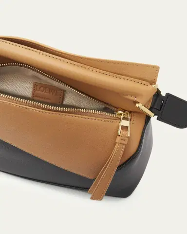 Loewe Puzzle Edge Small Top-Handle Bag in Bicolor Leather | Thumbnail 16 Loewe Puzzle Edge Small Top-Handle Bag in Bicolor Leather | Thumbnail 16