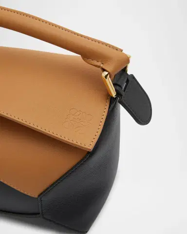Loewe Puzzle Edge Small Top-Handle Bag in Bicolor Leather | Thumbnail 5 Loewe Puzzle Edge Small Top-Handle Bag in Bicolor Leather | Thumbnail 5