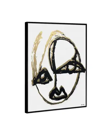 The Oliver Gal Artist Co. 'Minimalist Portrait Abstract ' Hand-Embellished Giclee | Thumbnail 1 The Oliver Gal Artist Co. 'Minimalist Portrait Abstract ' Hand-Embellished Giclee | Thumbnail 1