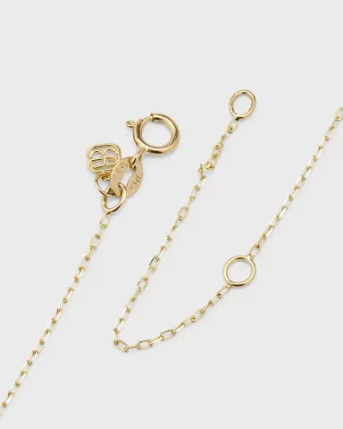 Sydney Evan 14K Yellow Gold Pink Sapphire Cocktail Necklace | Thumbnail 4