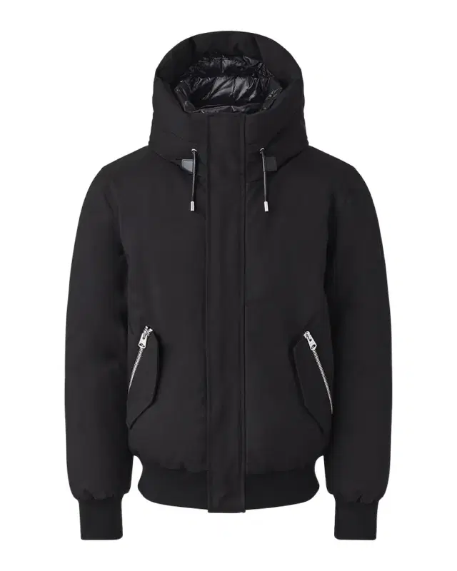 Men 's Dixon Down Bomber Jacket with Hooded Bib