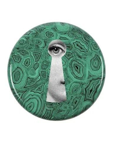 FORNASETTI Serratura Malachite Stool | Thumbnail 1 FORNASETTI Serratura Malachite Stool | Thumbnail 1