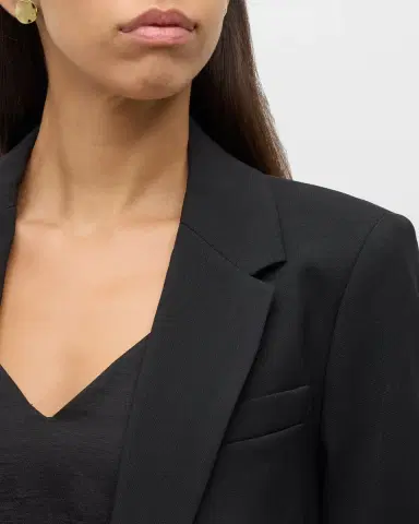 Joseph Jackie Single-Breasted Stretch Wool Blazer | Thumbnail 5