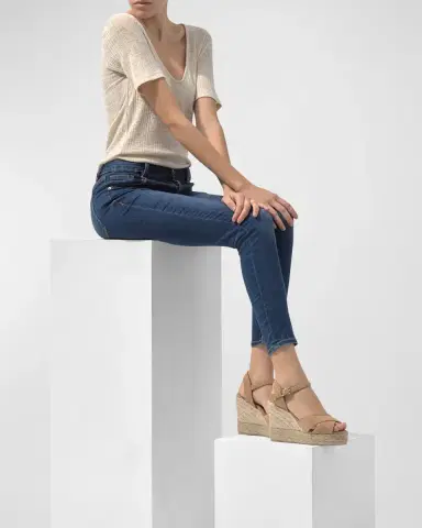 Castañer Blaudell Canvas Wedge Espadrille Sandals | Thumbnail 2 Castañer Blaudell Canvas Wedge Espadrille Sandals | Thumbnail 2