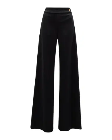 CALLAS MILANO Anouk High-Rise Straight-Leg Crepe Jersey Pants | Thumbnail 1 CALLAS MILANO Anouk High-Rise Straight-Leg Crepe Jersey Pants | Thumbnail 1