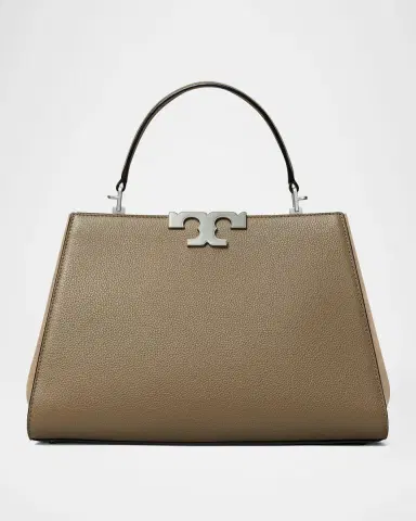 Tory Burch Eleanor Pebbled Leather Satchel Bag | Thumbnail 4 Tory Burch Eleanor Pebbled Leather Satchel Bag | Thumbnail 4