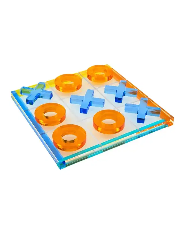 Lucite Tic-Tac-Toe Set