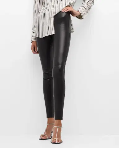 Joseph High-Rise Stretch Leather Leggings | Thumbnail 7 Joseph High-Rise Stretch Leather Leggings | Thumbnail 7