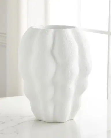 Old World Design Otto Gesso Finished Vase | Thumbnail 2