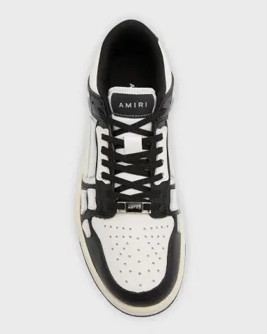 AMIRI Skel Bicolor Leather Low-Top Sneakers | Thumbnail 5 AMIRI Skel Bicolor Leather Low-Top Sneakers | Thumbnail 5