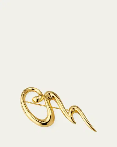 ben-amun 24k Gold Electroplate Pin | Thumbnail 3