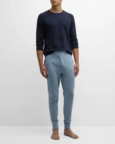 Paul Smith Men's Cotton-Jersey Jogger Pants | Thumbnail 2 Paul Smith Men's Cotton-Jersey Jogger Pants | Thumbnail 2