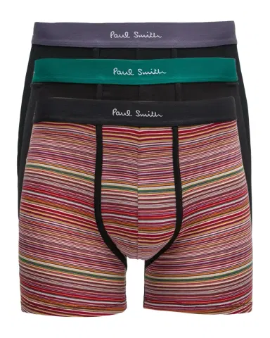 Paul Smith Men's 3-Pack Organic Cotton Trunks | Thumbnail 1 Paul Smith Men's 3-Pack Organic Cotton Trunks | Thumbnail 1