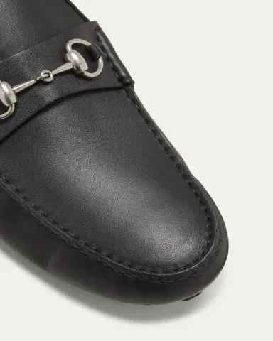 Gucci Men's Byorn Horsebit Leather Drivers | Thumbnail 9