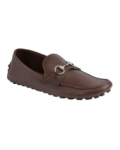 Gucci Men's Byorn Horsebit Leather Drivers | Thumbnail 1