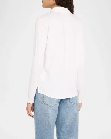 MAJESTIC FILATURES Soft Touch Button-Front Shirt | Thumbnail 2