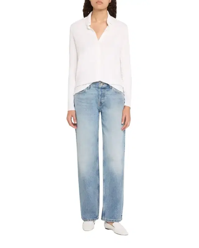 Soft Touch Button-Front Shirt